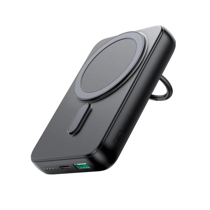 Joyroom JR-W050 20W 10000mah Magnetic Wireless Power Bank with Ring Holder