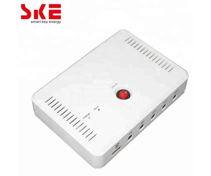 SKE SK616 Mini DC UPS for Wifi Router +ONU + IP CAMERA/ CC CAMERA (15600MAH WITH MEGA 5 OUTPUT)